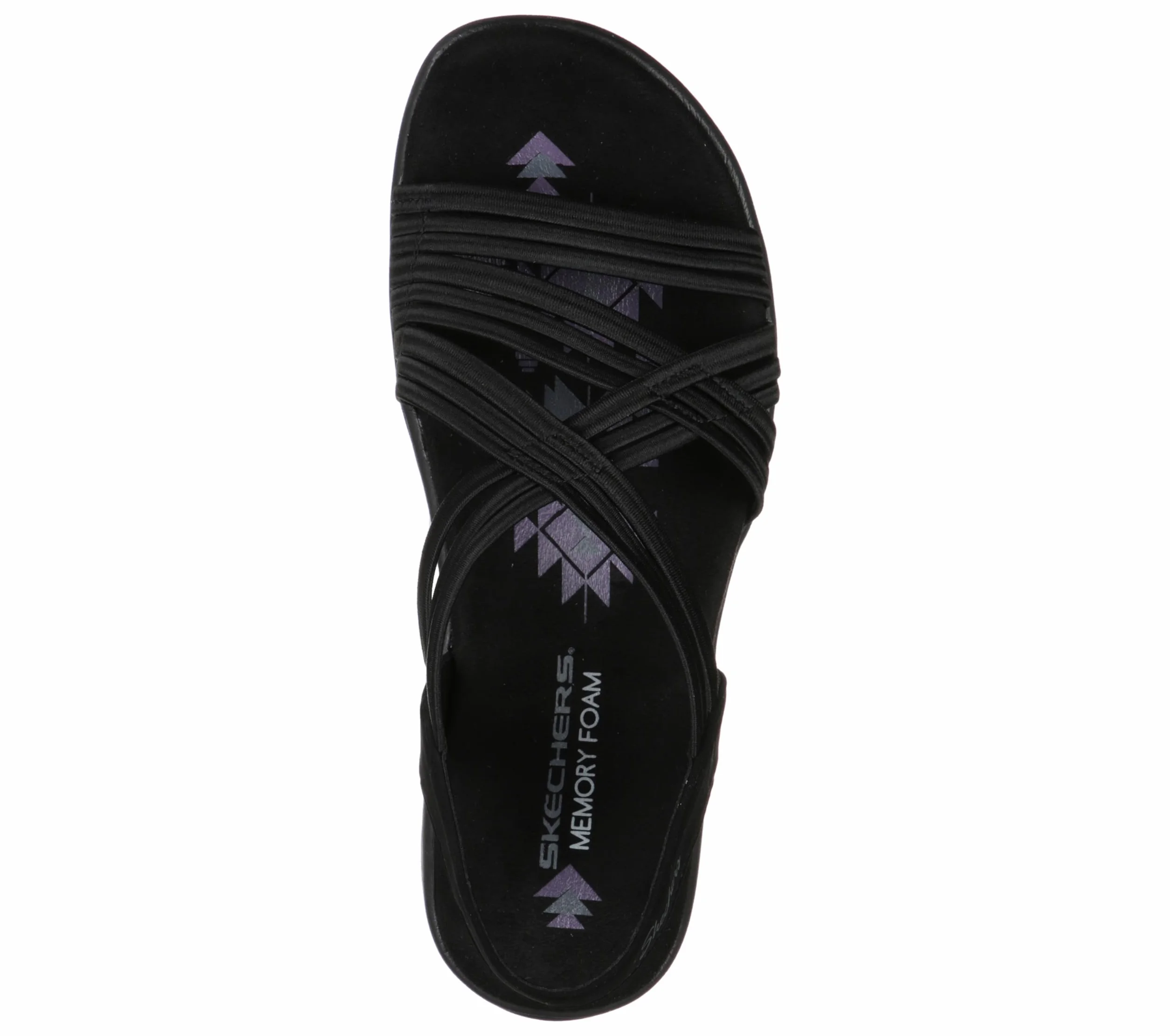 Skechers Reggae Slim Simply Stretch Sandale Femme