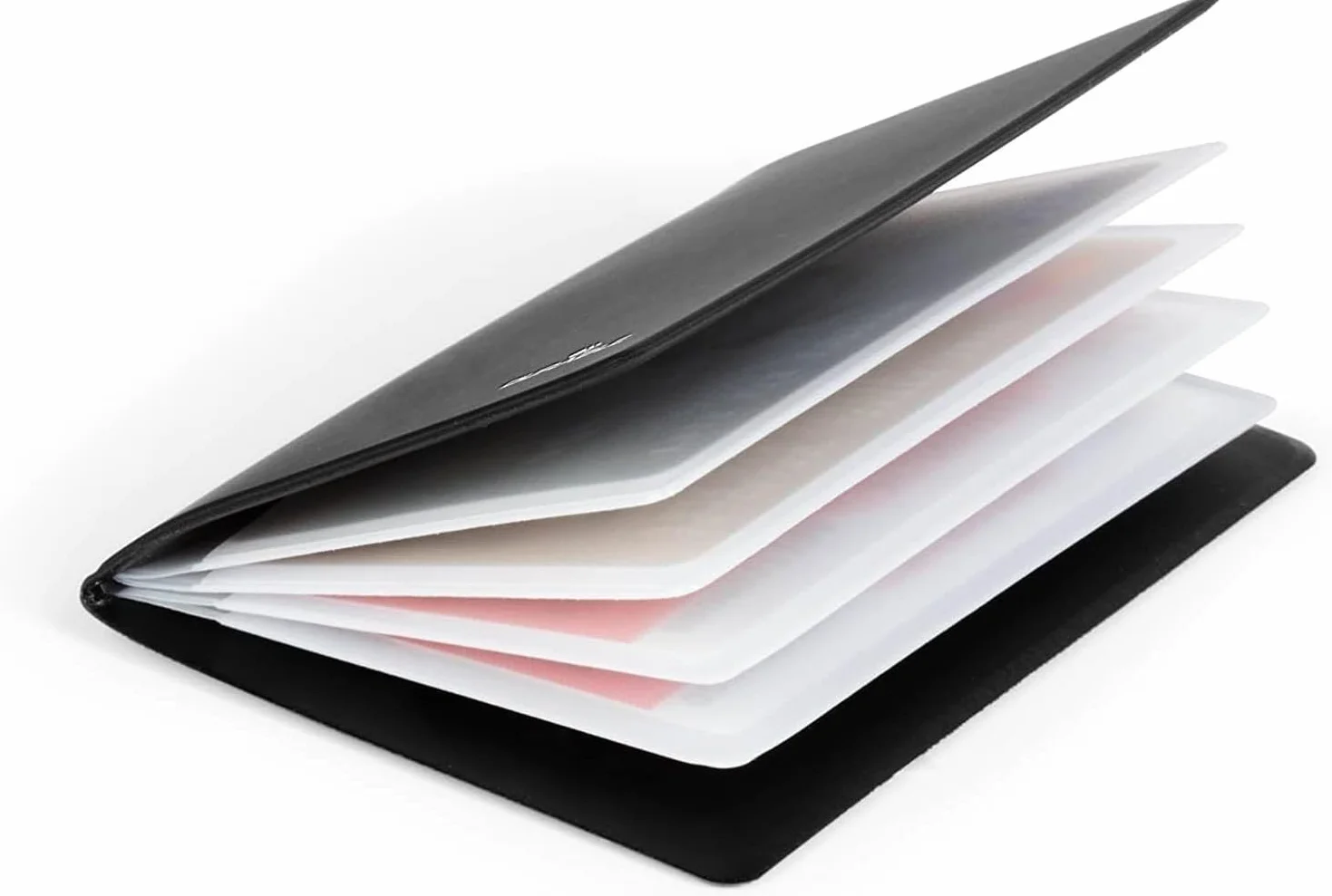 Porte-Cartes Protection Antirfid Plastique Souple 8 Cartes Format Cb Noir