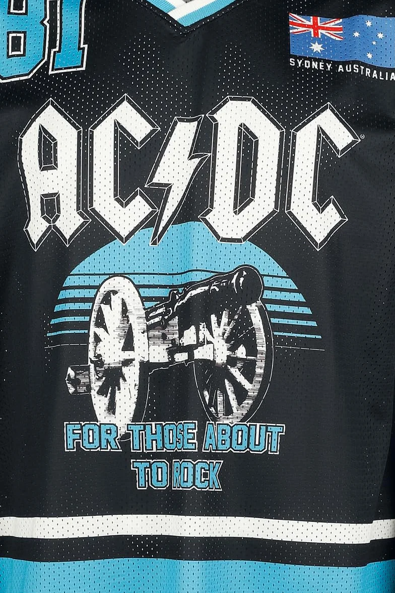 AC/DC Hockey Jersey Homme Multicolore Large