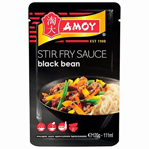 Amoy Aromatique Black Bean Sauté Sauce 120g