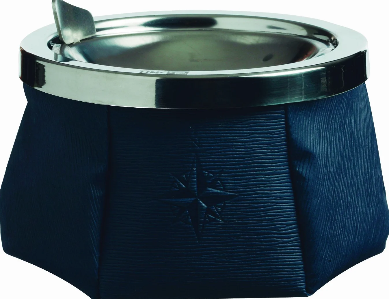 Cendrier coupe-vent en acier inoxydable Marine Business 30101 Bleu marine
