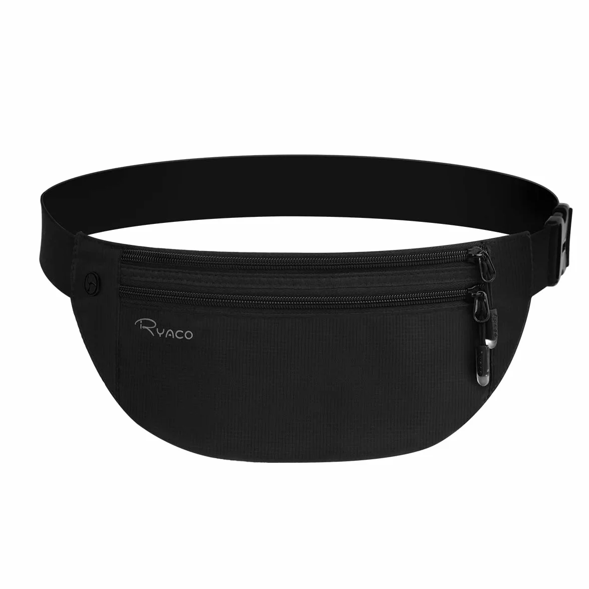 RYACO Pochette Ceinture de Voyage Sécurisée Sac étanche RFID pour Argent, Passeport, Téléphone