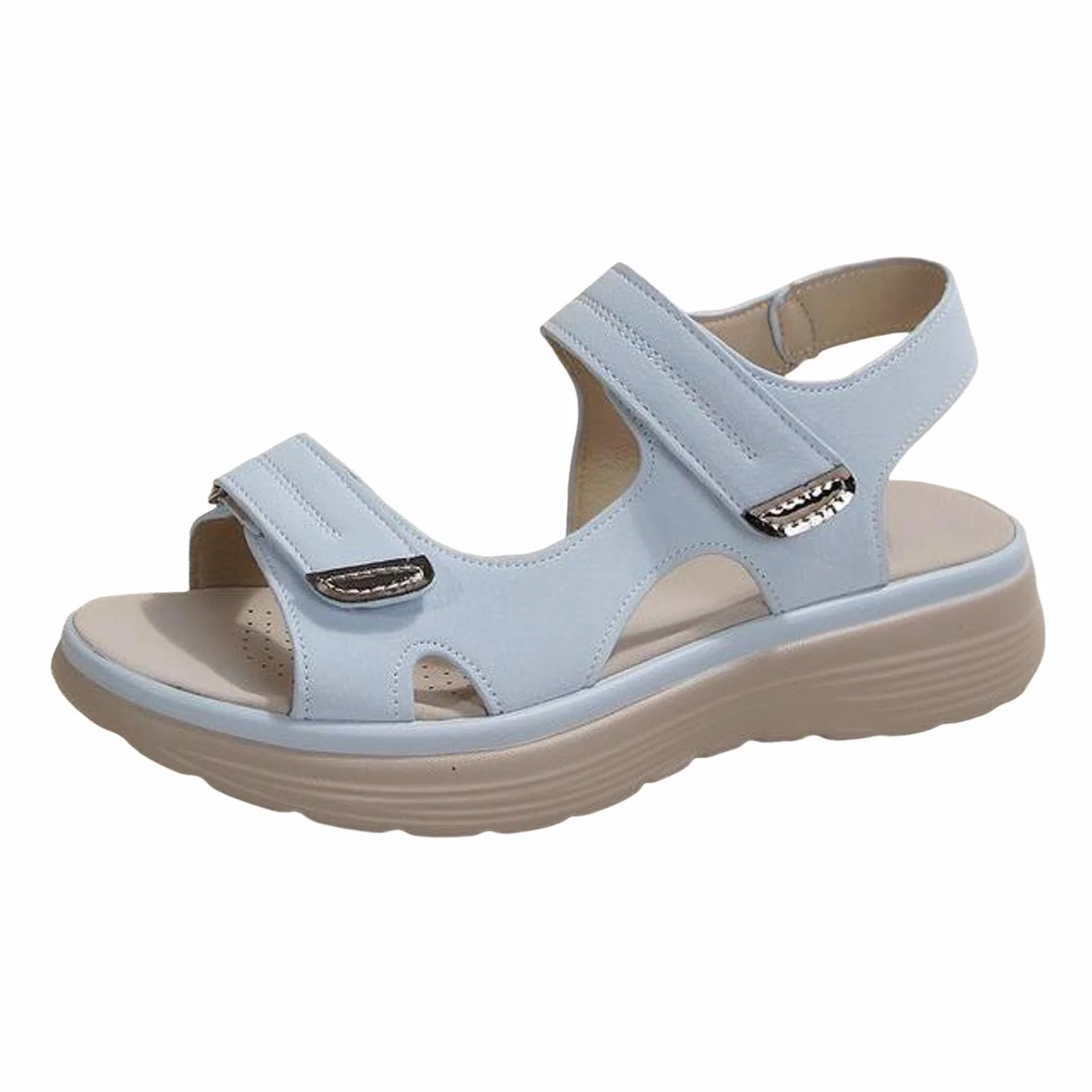 Sandales Femme Orthopédiques à Boucle Réglables - Crochet Confortable pour Marche