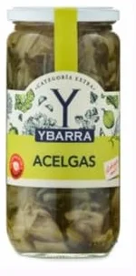 Ybarra Acelgas, Blettes en Conserve, Pack de 3 Boîtes de 660g, Poids Égoutté 425g