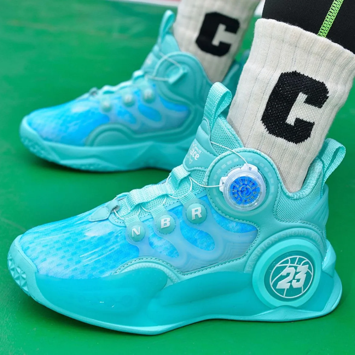 Chaussures de Basket-Ball pour Garçons et Filles, Chaussures de Sport et de Course