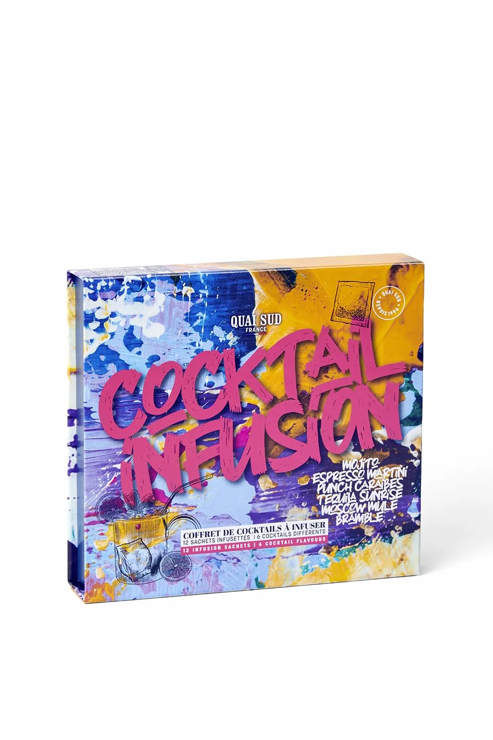 Coffret Mélanges pour cocktails en infusettes