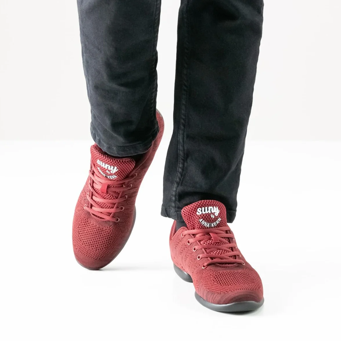 Anna Kern Hommes Dance Sneakers 4035 Bold Rouge/Noir