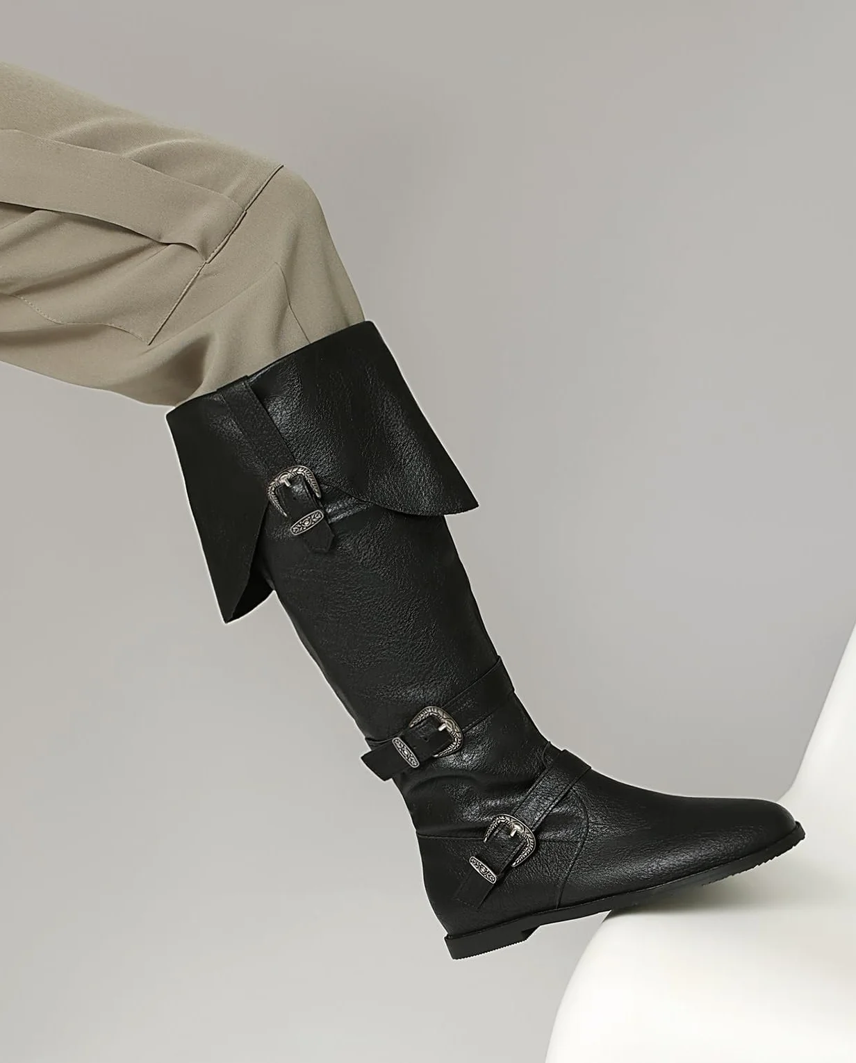 Bottes Plat Cosplay Unisexe