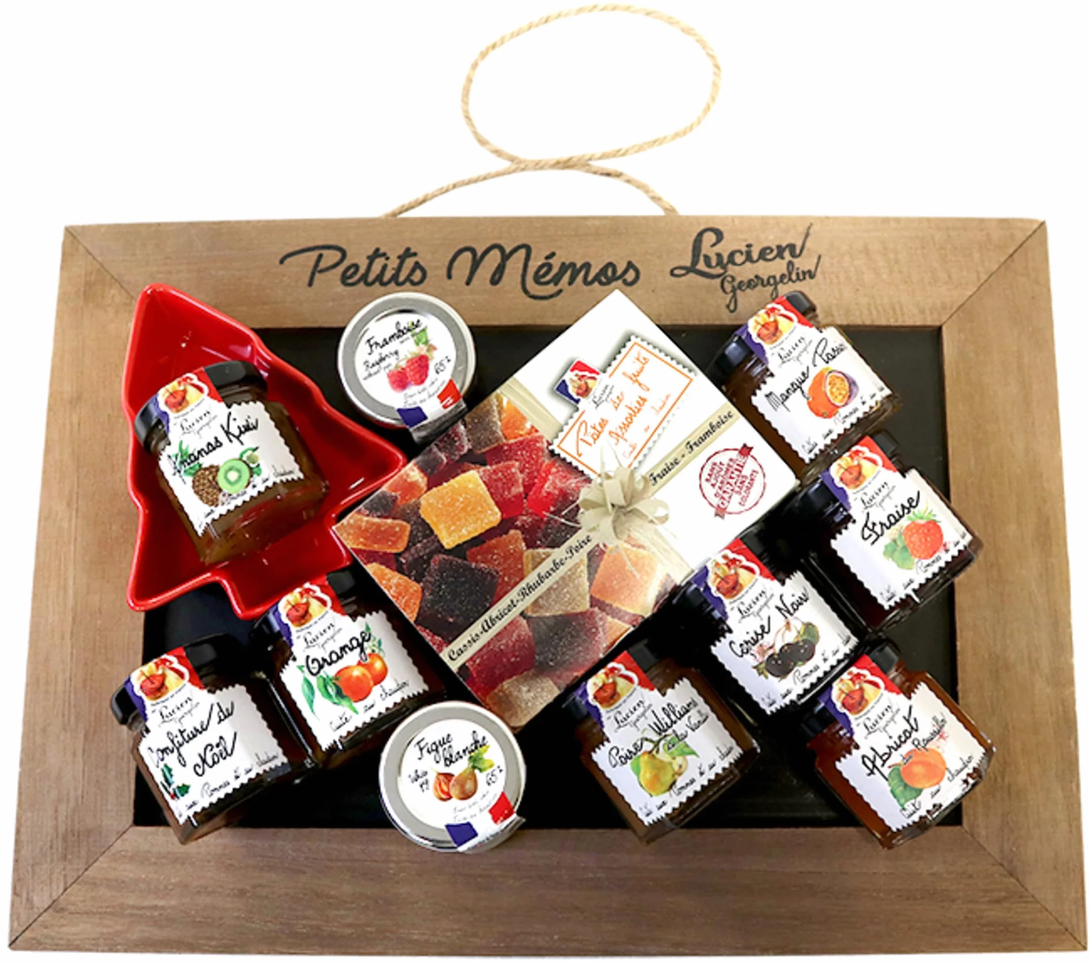 Lucien Georgelin Coffret cadeau Saveurs et Gourmandises 572 grs