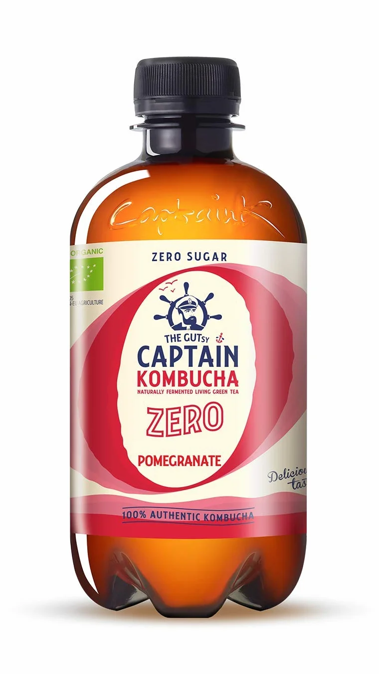 Kombucha zéro grenade Bio 400 ml