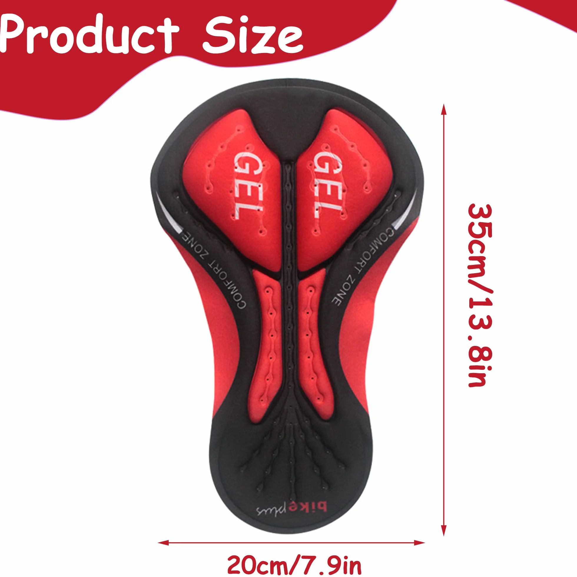 Cyclisme Shorts Gel Rembourré Antichoc Vélo sous-Vêtements Respirant