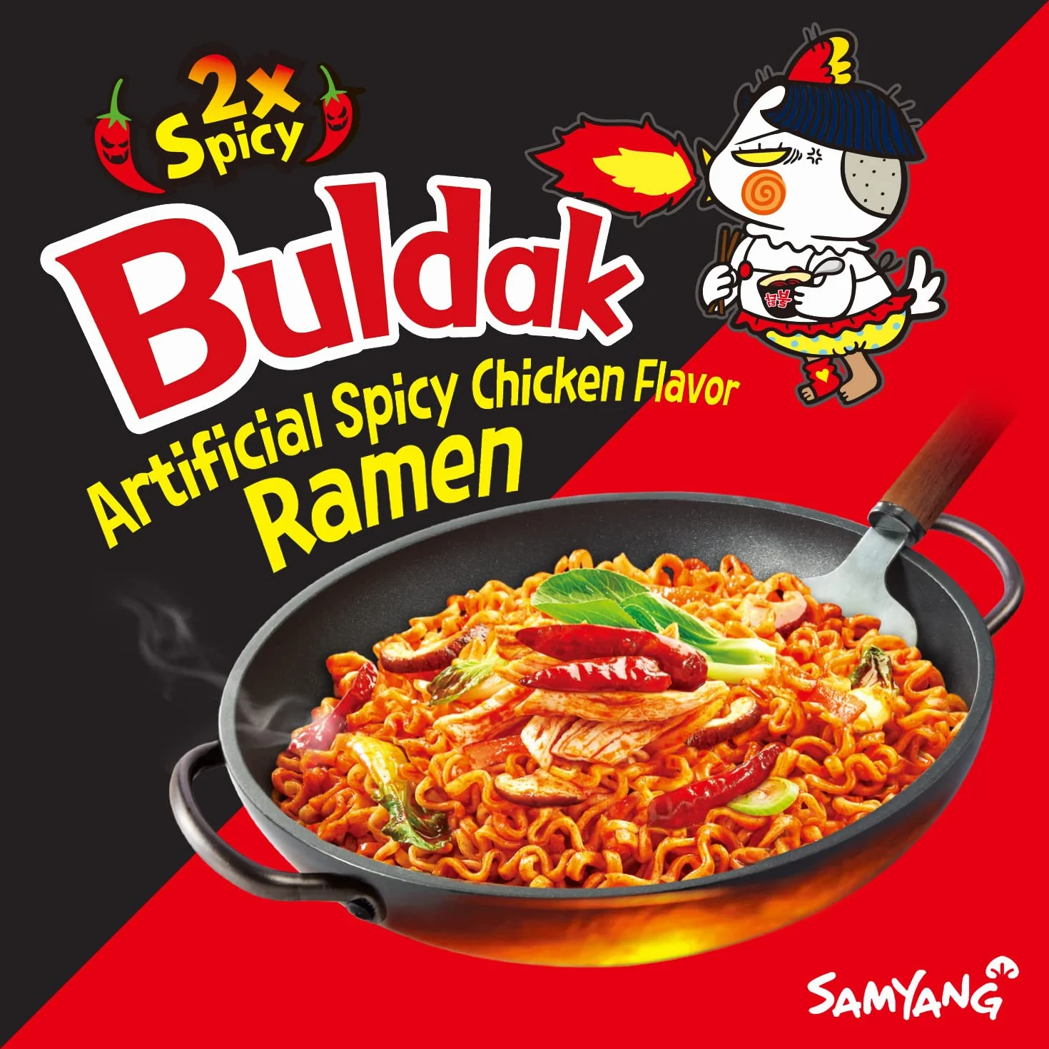 Samyang Buldak Lot de 2 saladiers pour poulet chaud