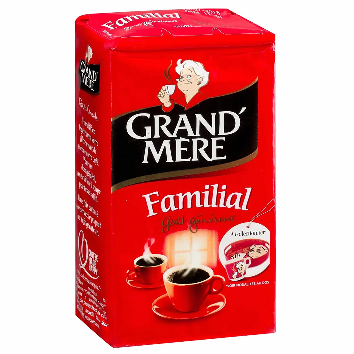 Café moulu Grand'Mère Familial 4x250g