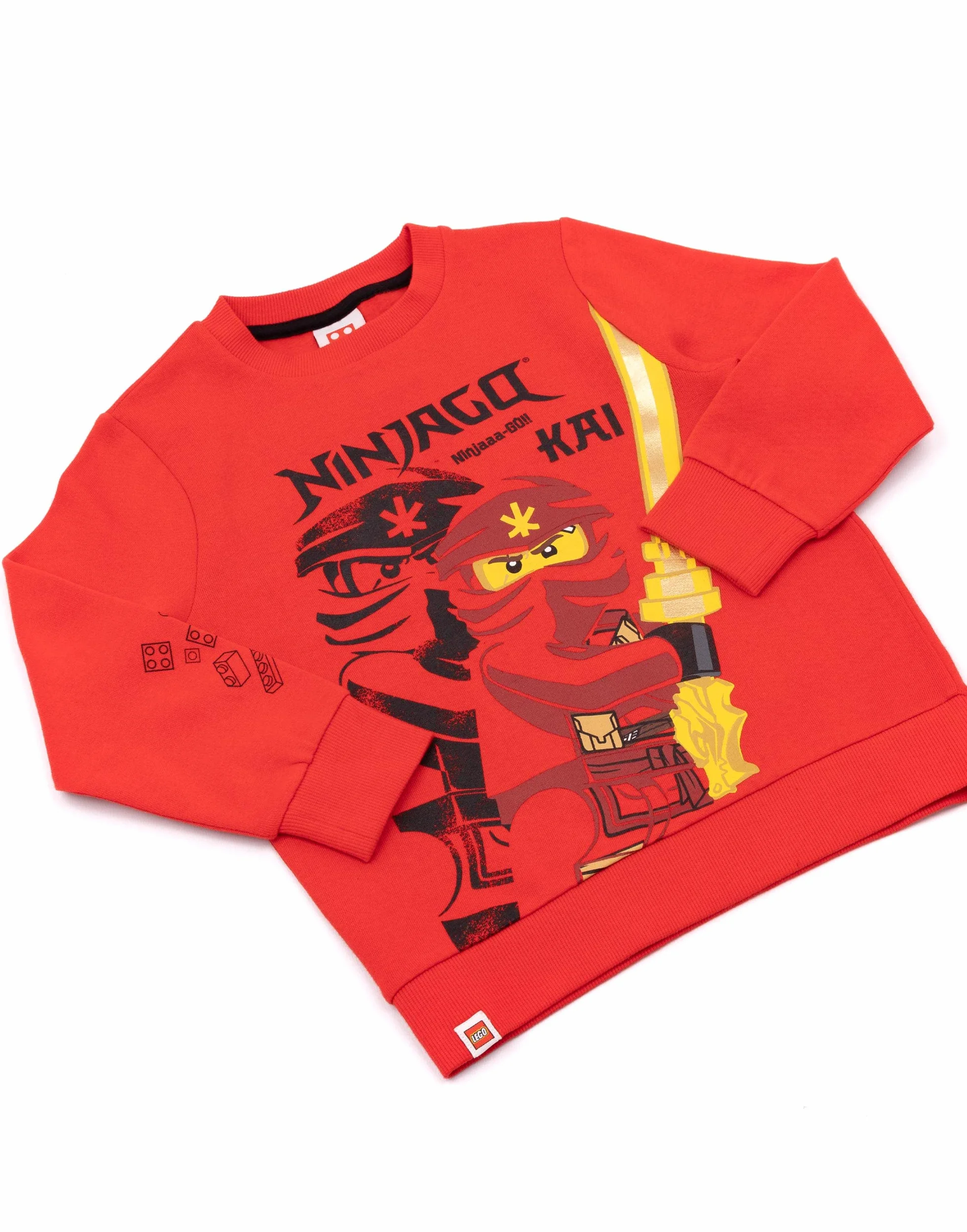 LEGO Ninjago Sweater Boys Kids Kai Warrior à Manches Longues