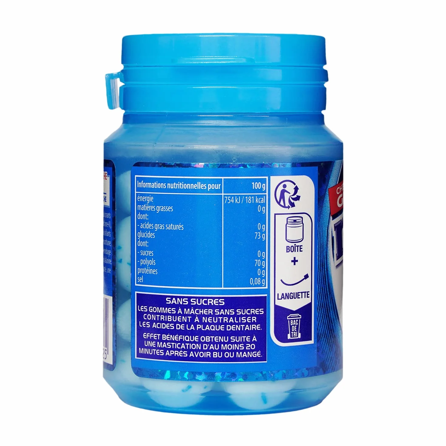 Mentos Pure Fresh Mint 6 boites de 30 Dragées