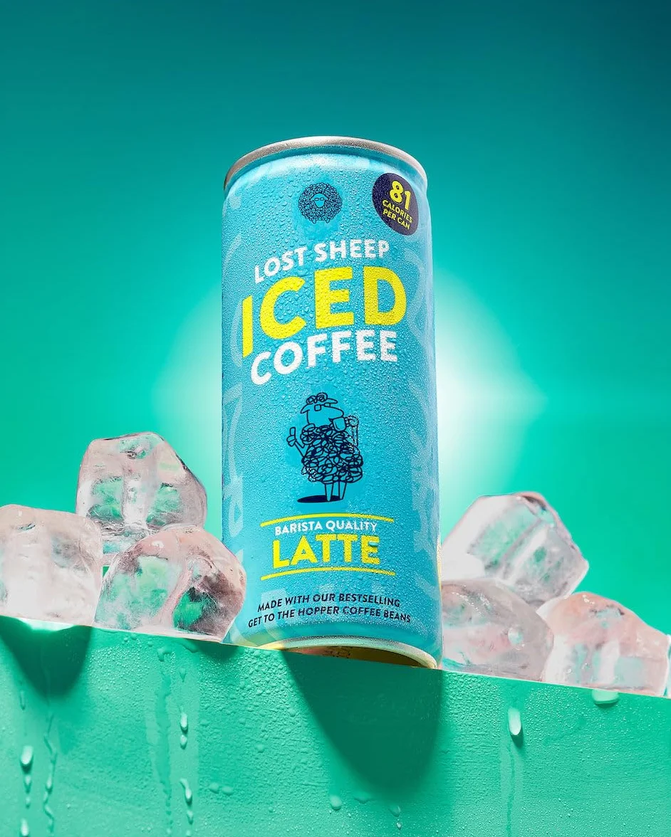 Ready To Drink – Lost Sheep Coffee – Boîte de latte glacée prête à boire – Lost Sheep Coffee – 8 boîtes de café glacé au latte
