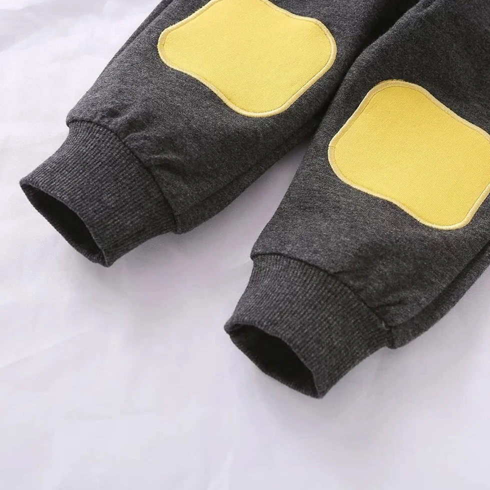 FedMois Ensemble Bébé Garçon 2 Pièces Sweat Pantalon Survêtement Sport Manches Longues 1-6 Ans