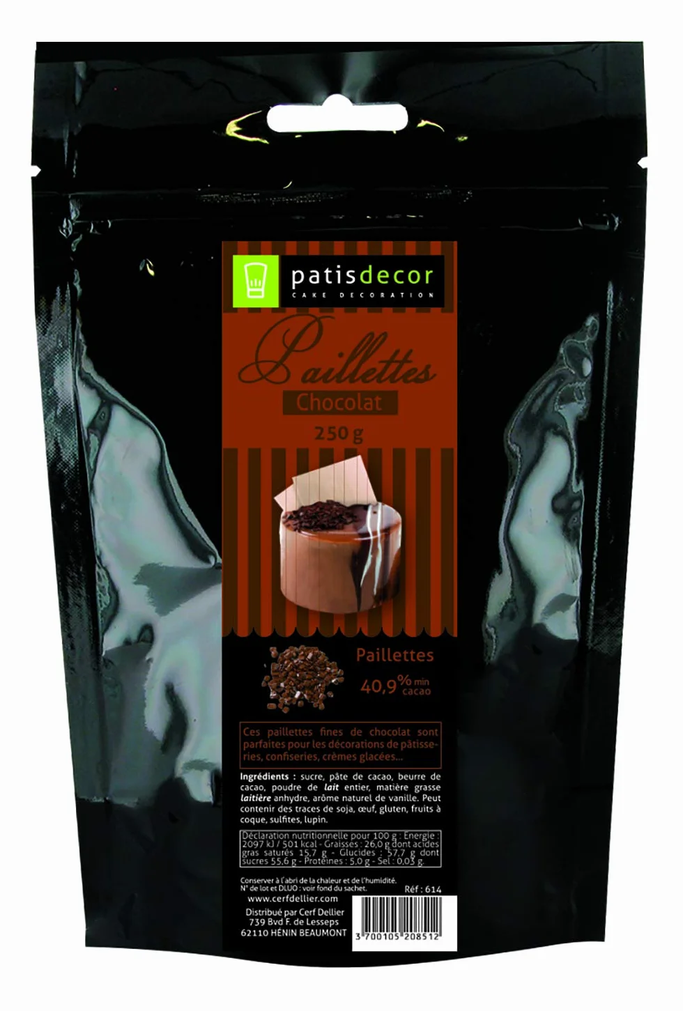 Paillettes Chocolat 250 g