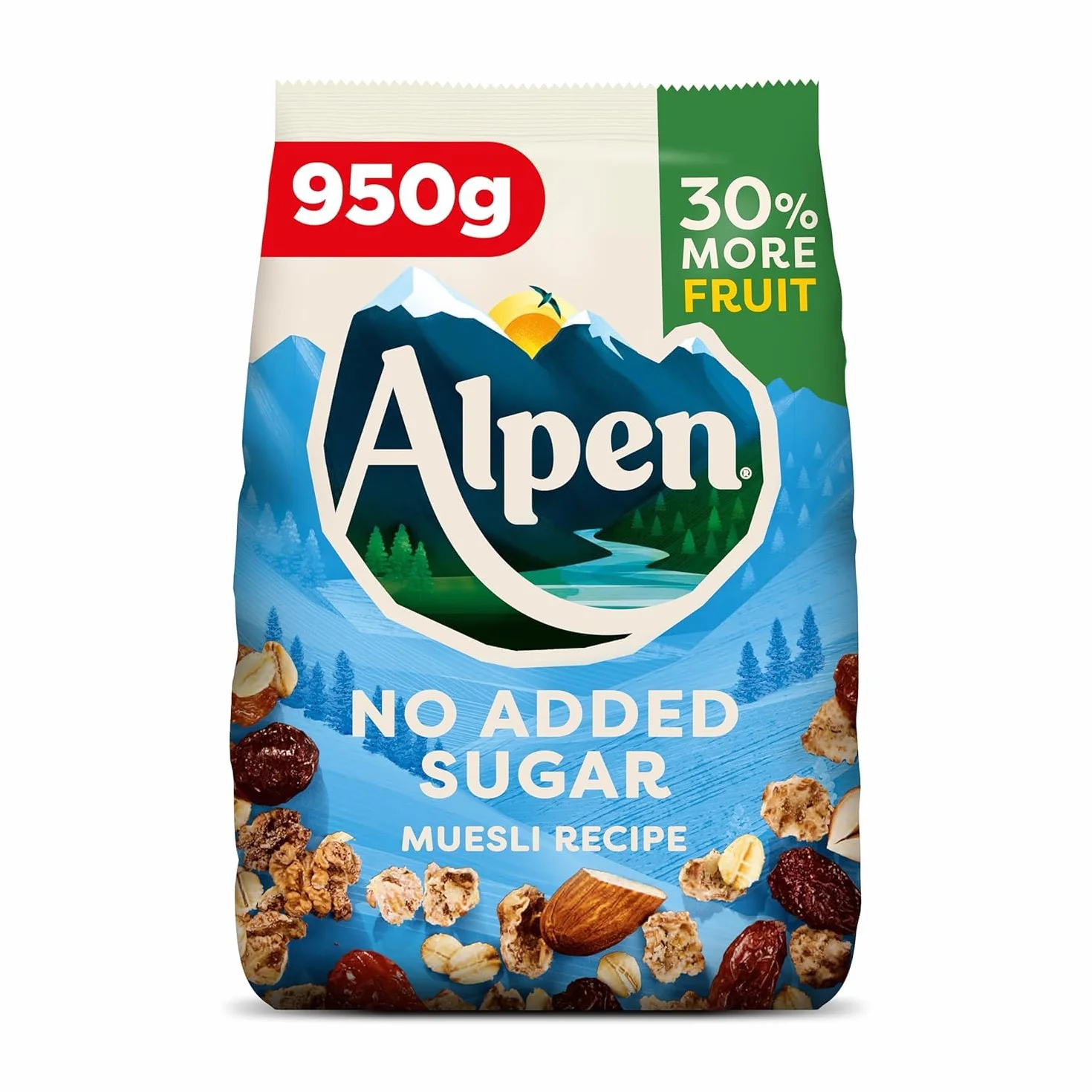 Alpen Muesli sans Sucre Ajouté 1,099 kg