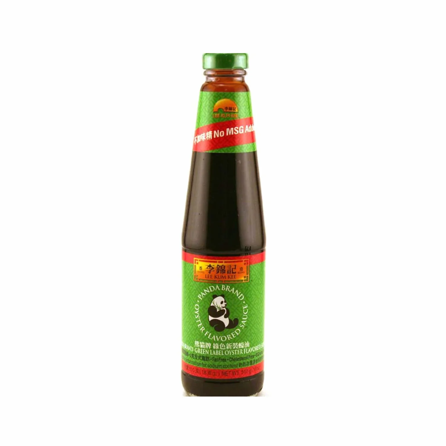LKK Lee Kum Kee Panda Oyster Sauce Panda Green Oyster 18oz, Pack of 1