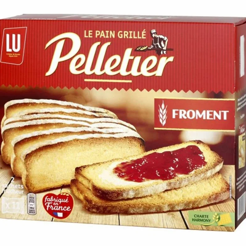 LU Le Pain Grillé Pelletier Froment 455g (lot de 6)