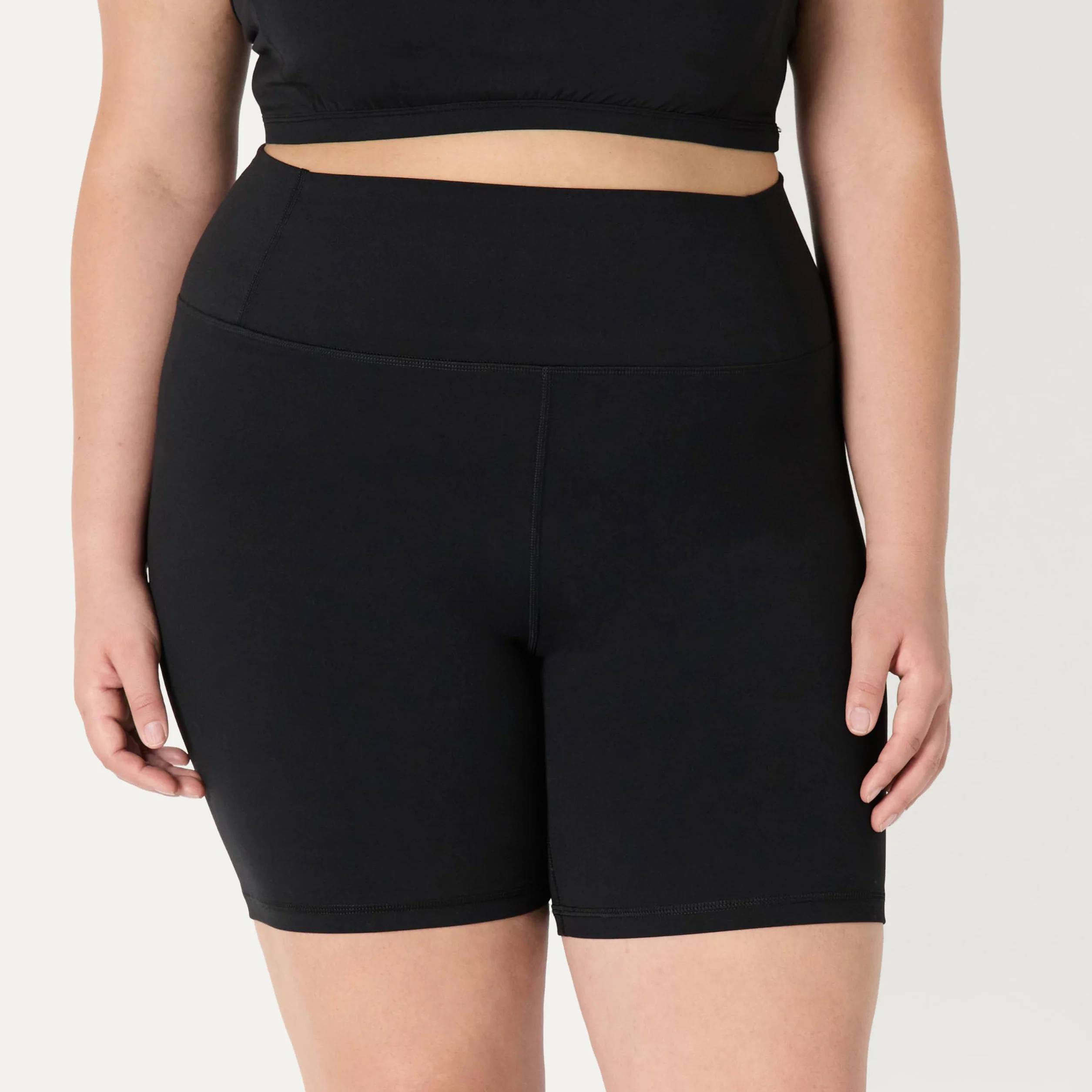 Amazon Essentials Short Moulant Active FormFlex Ultra Doux Taille Haute Femme