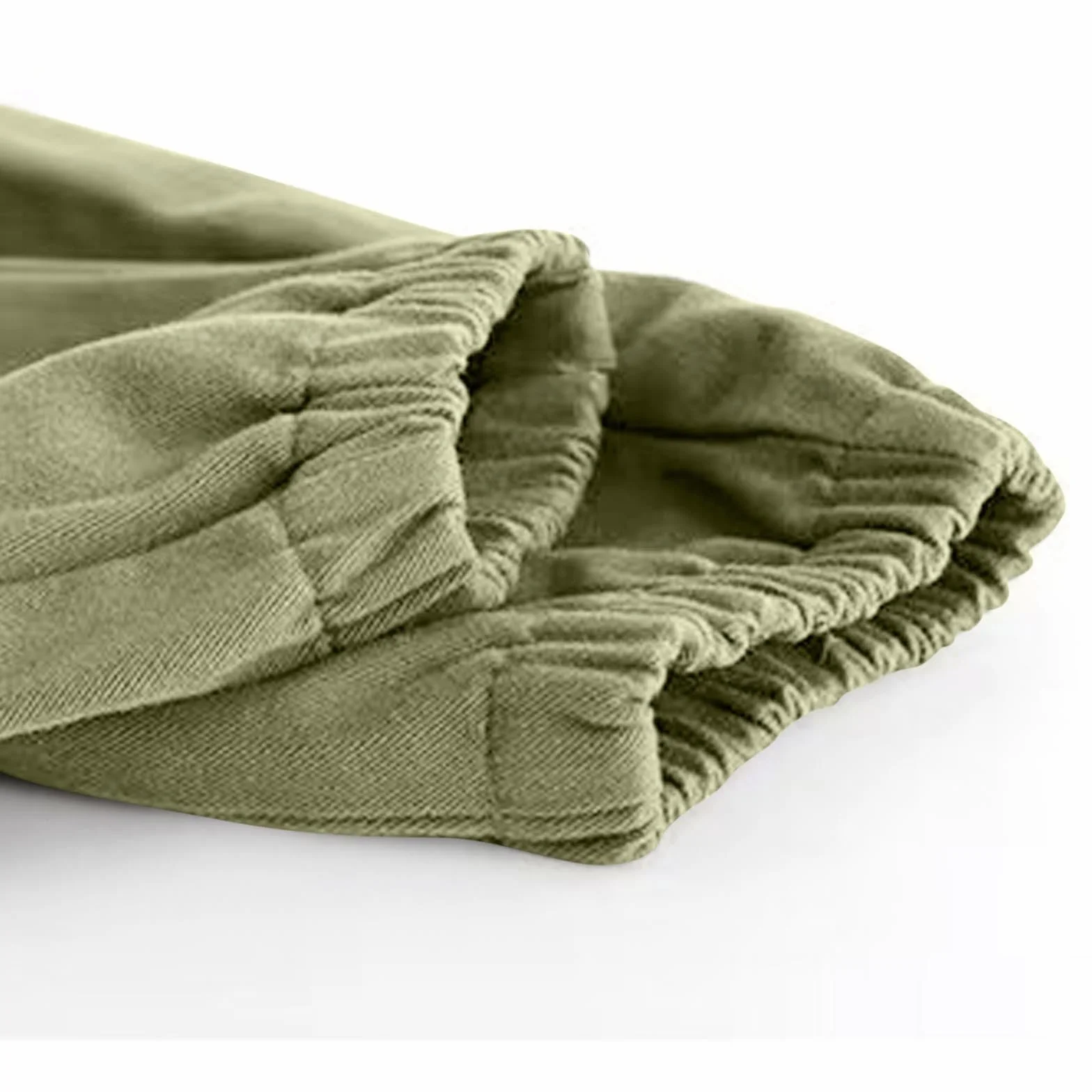Lot de 2 pantalons cargo garçons coton taille élastique streetwear jambe fuselée