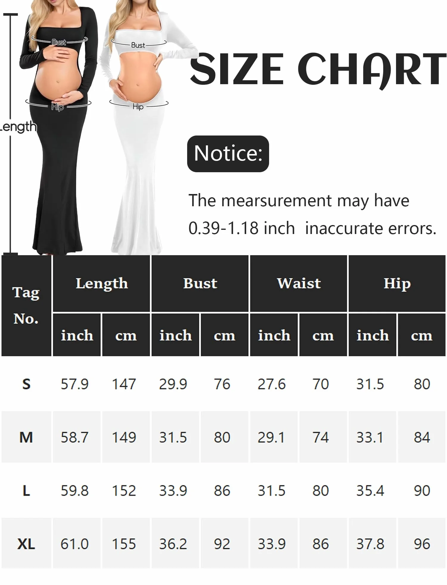 FEOYA Robe Grossesse Photo Femme Enceinte Longue Mariage Maternité Chic Elegant Sexy Soirée S-XL