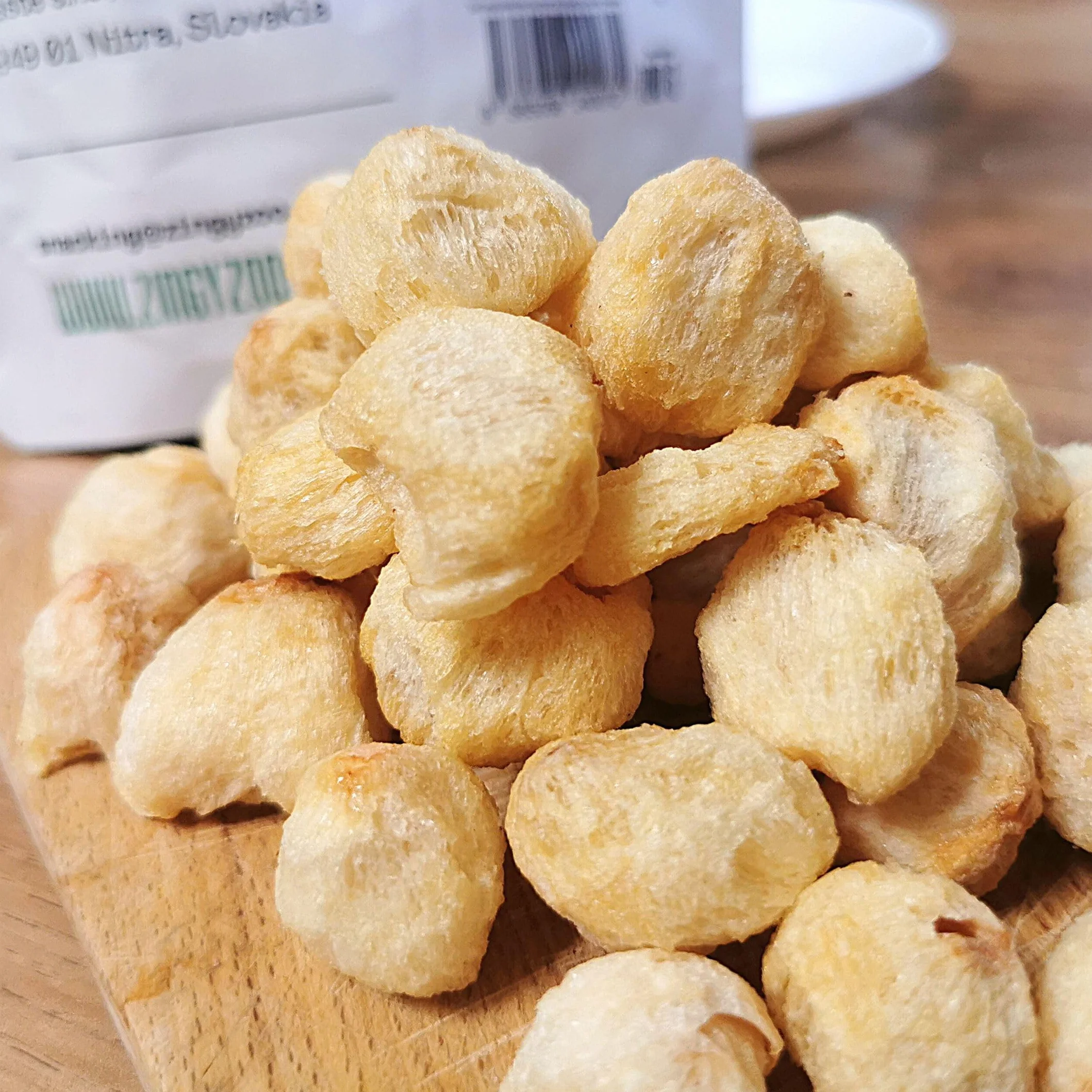 Litchi Entier Lyophilisé | 100% Naturel Litchi Séché Freeze Dried Fruit | Fruits Secs Purs | Sans Sucre Ajouté Litchi Lyophilisé | Gefriergetrocknete Lychee | ZingyZoo