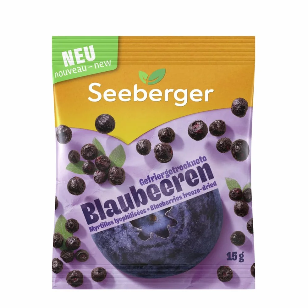 Seeberger Myrtilles lyophilisées, 15 g