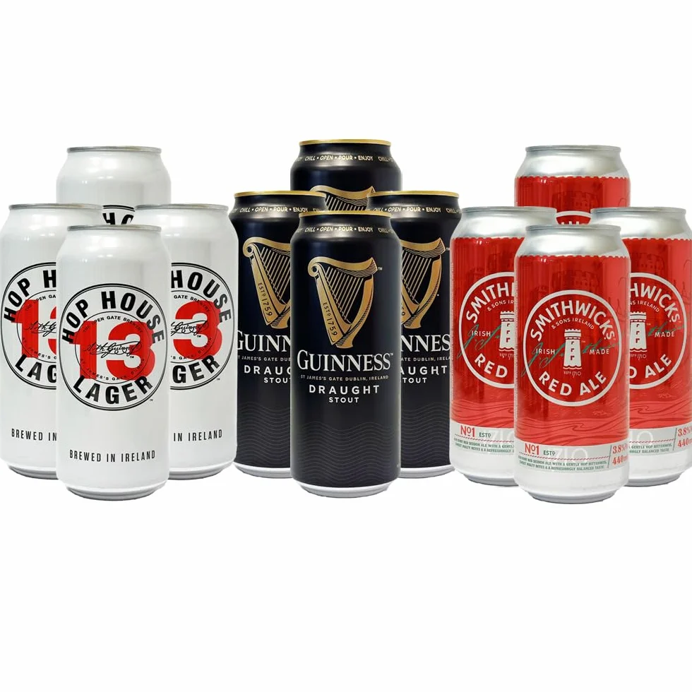 Box découverte Guinness et Smithwicks - 12 bières irlandaises 44cl can