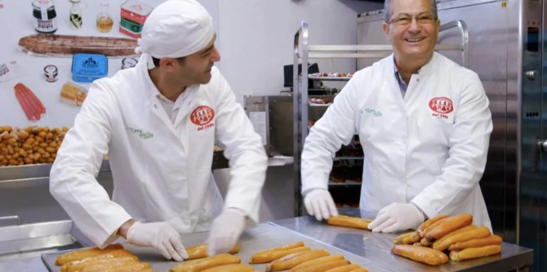 Bottarga de Mulet râpé Su Tianu Sardu - 2 paquets de 70g - Fait à la main en Sardaigne, Italie - Caviar de la Méditerranée - Poutargue Boutargue sarde Kosher