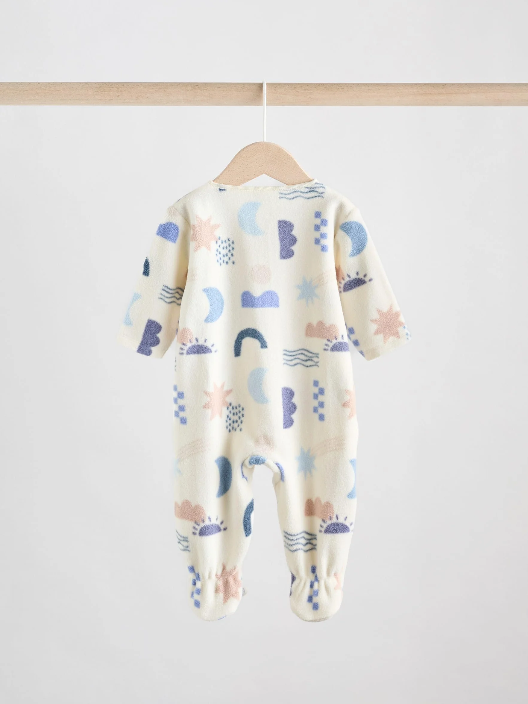 NEXT Bébé garçon Dors-Bien Micro-Polaire zippée Double-Sens Lot de 2