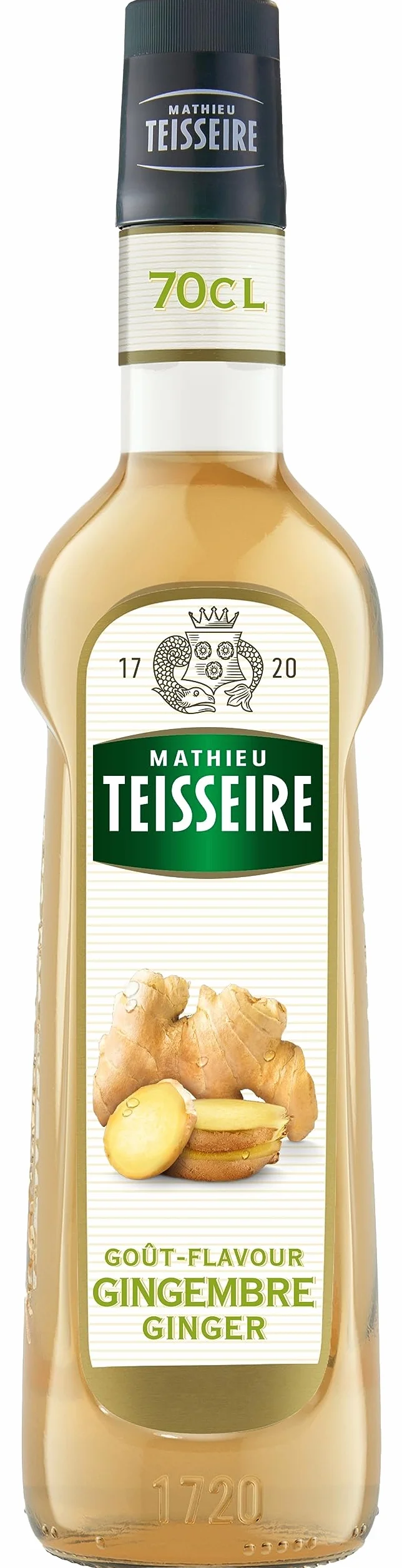 Teisseire Sirop de Gingembre de qualité professionnelle - 70 cl