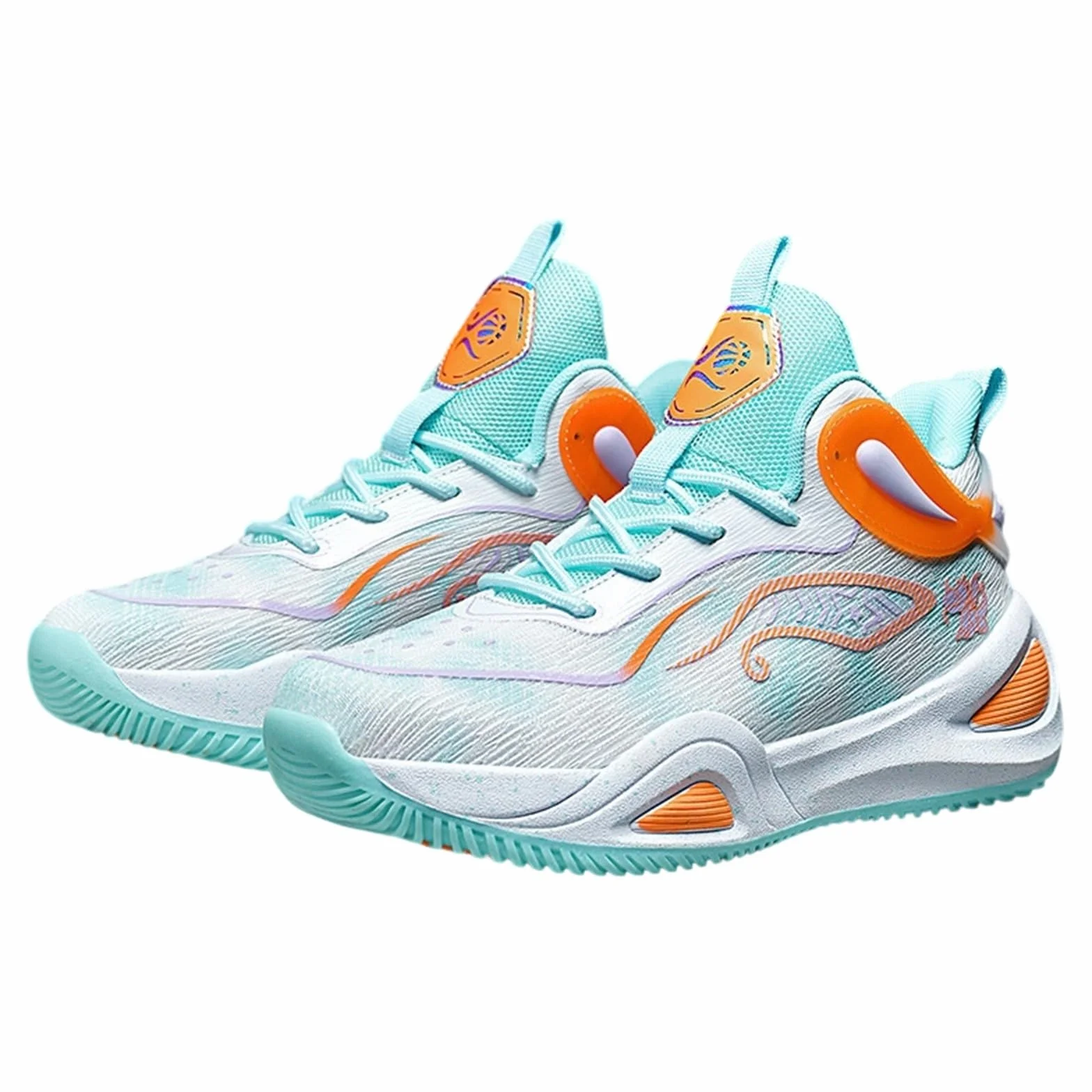 Chaussures de basket-ball pour jeunes filles semelle résistante terrain béton