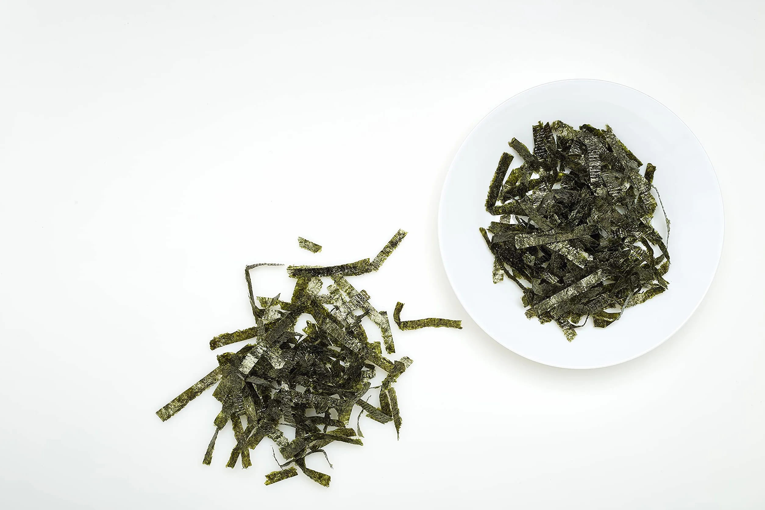 Roches Marines - Salade Iroise - Nori, Laitue de mer, Dulse - Mélange de 3 algues pour aromatiser vos soupes, crèmes et salades - Sachet de 50g - Fabriqué en France