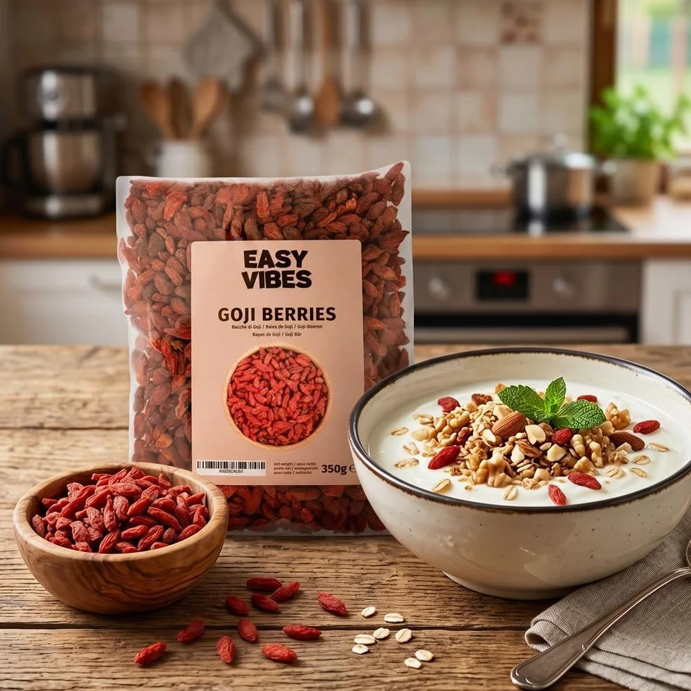 Easy Vibes - Baies de Goji Naturelles (350g) - Séchées