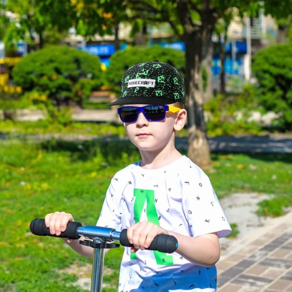 Casquette de Baseball Ajustable Enfant Garçon Chapeau de Soleil