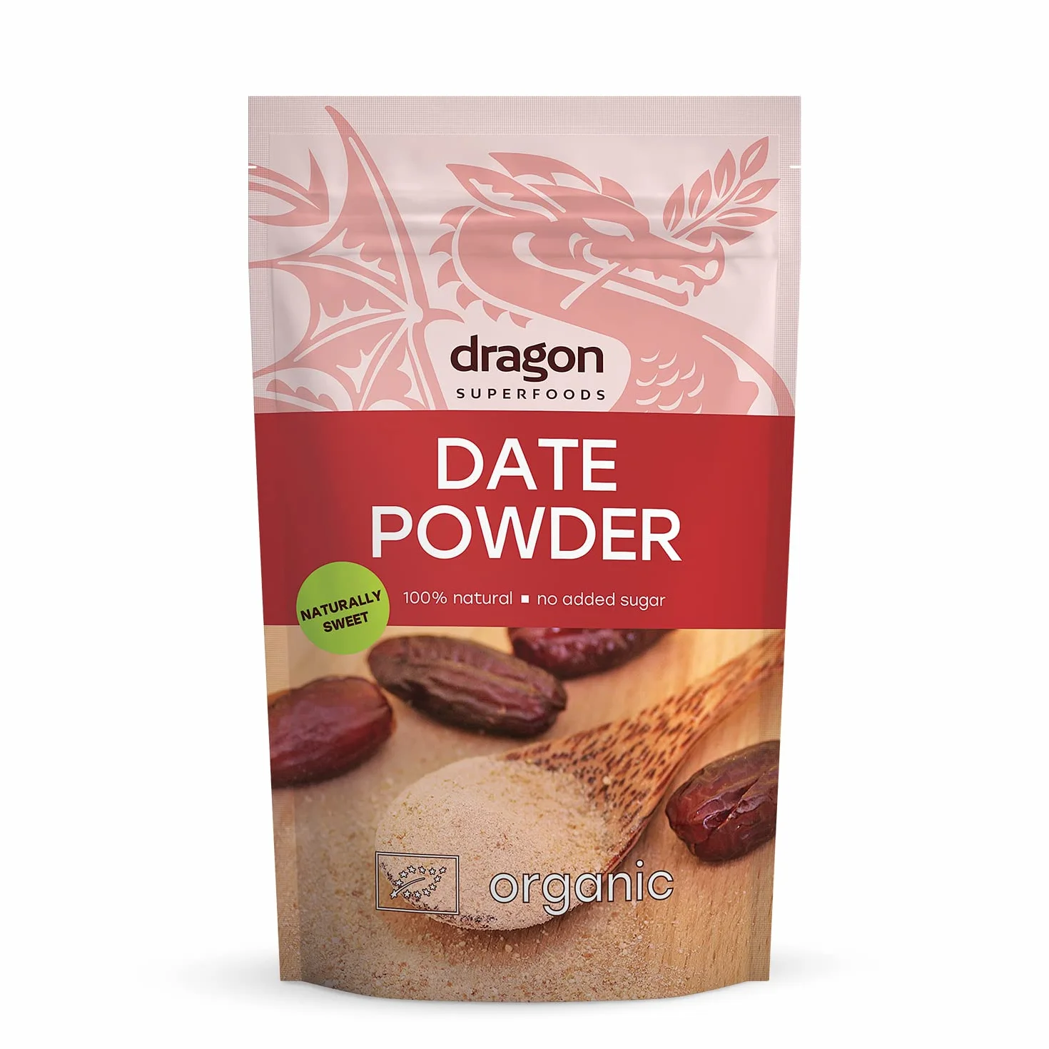 Dragon Superfoods Poudre de dattes - 100% bio, végétalienne et sans gluten, naturellement sucrée, multipack de 6 x 250 g