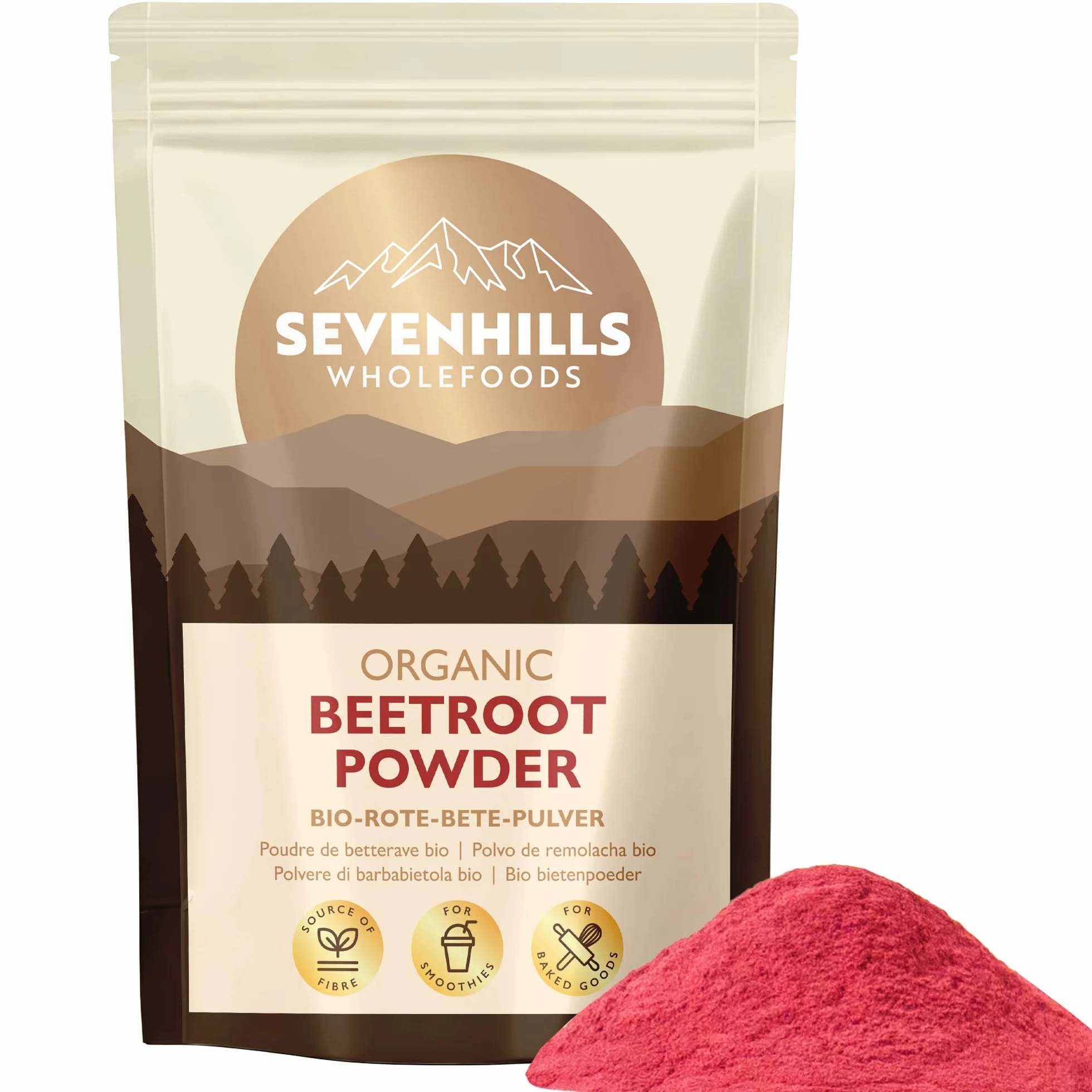Sevenhills Wholefoods Poudre de Betterave Bio 1kg