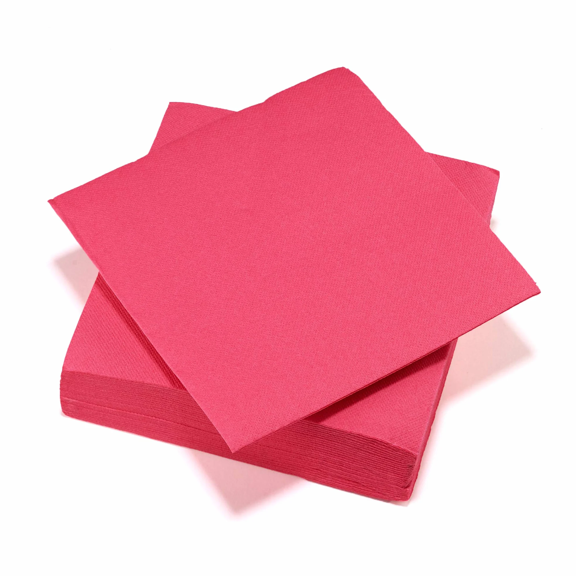 40 Serviettes Rose Fuchsia Tex Touch FSC® - 38x38cm