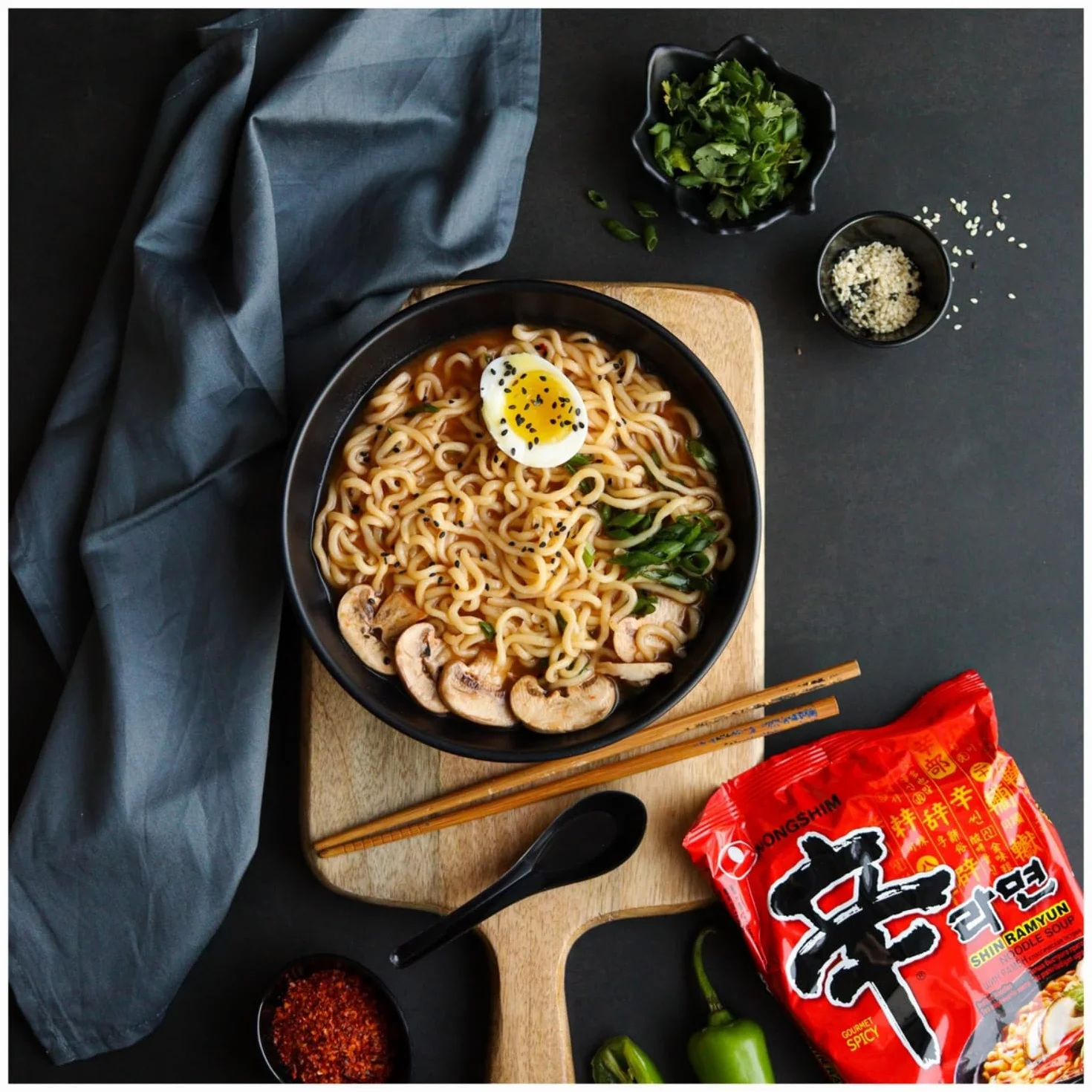NONGSHIM - Nouilles instantanées Shin Ramyun - Multipack (20 X 120 GR)