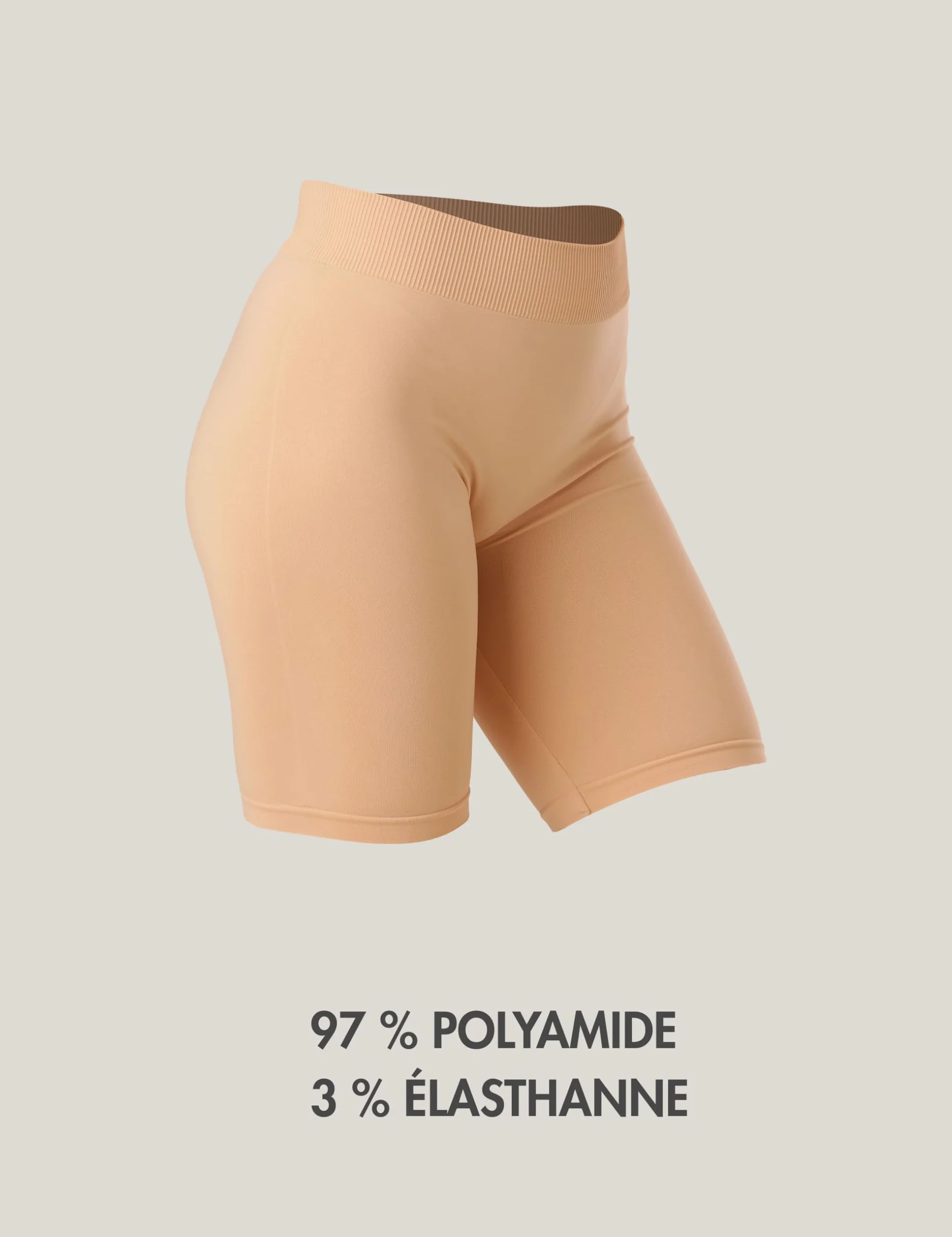 Lot de 3 Leggings Courts pour Femme, Short de Cyclisme, Sous-vêtement Basic Treasure