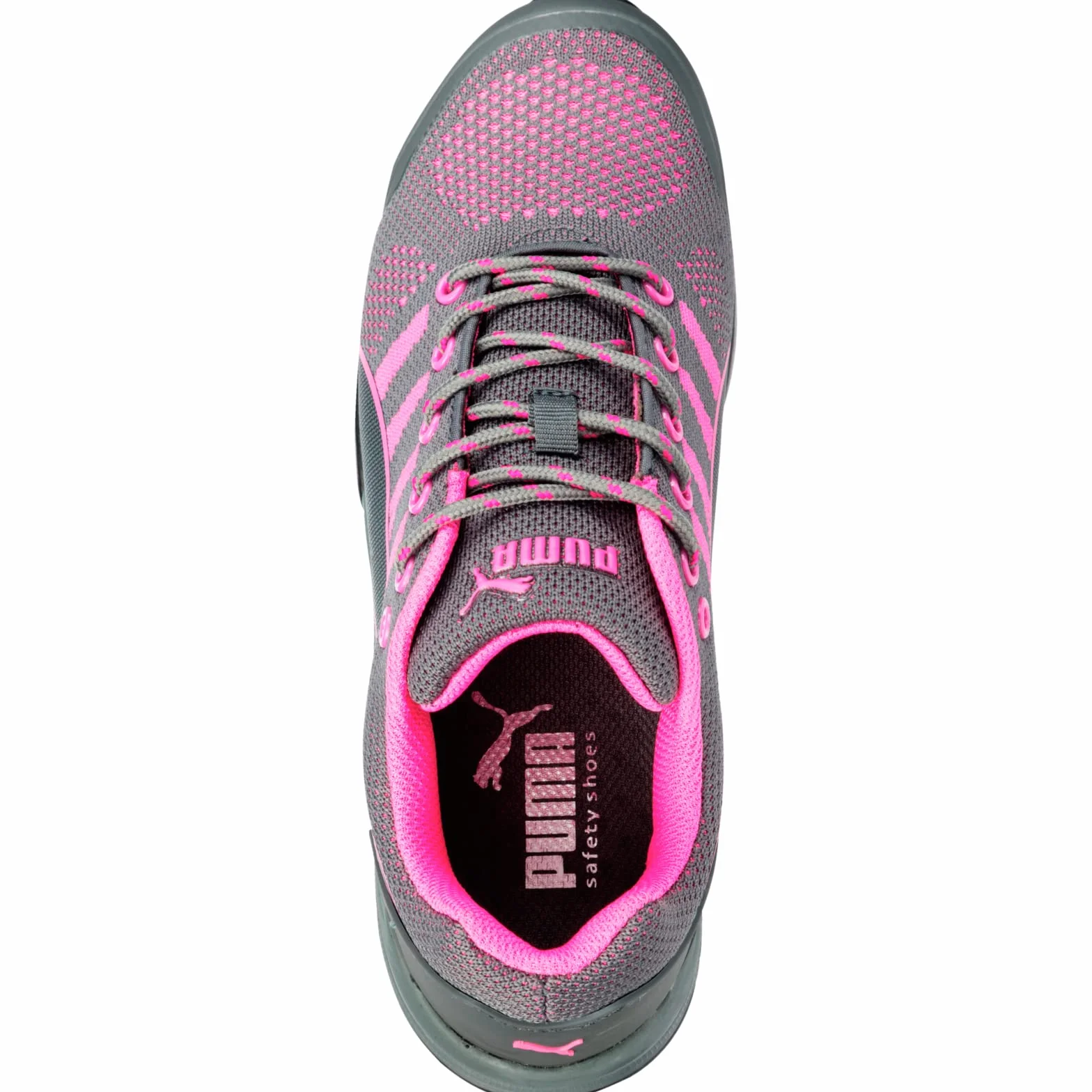 PUMA Celerity Knit S1P HRO SRC Baskets de sécurité Femme Bleues