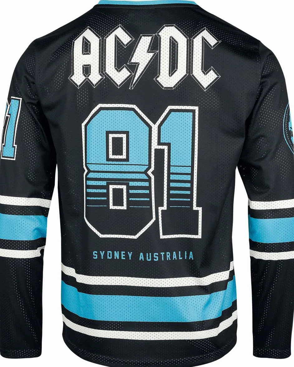 AC/DC Hockey Jersey Homme Multicolore Large