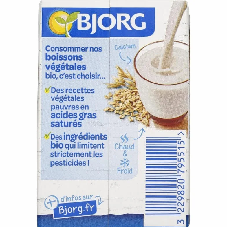 BOISSON AVOINE BIO 500ML, BJORG, LOT DE 4