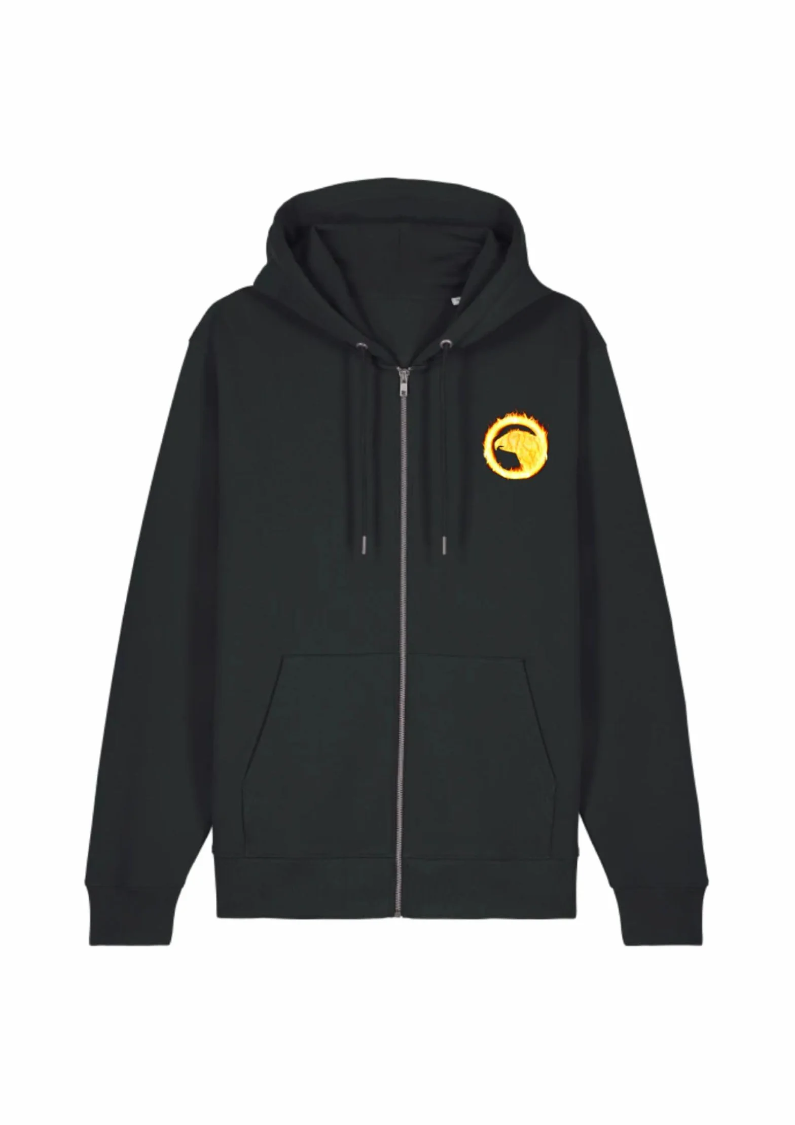 Sweat Zip Enfant Noir Decontracte Mixte 12 Ans