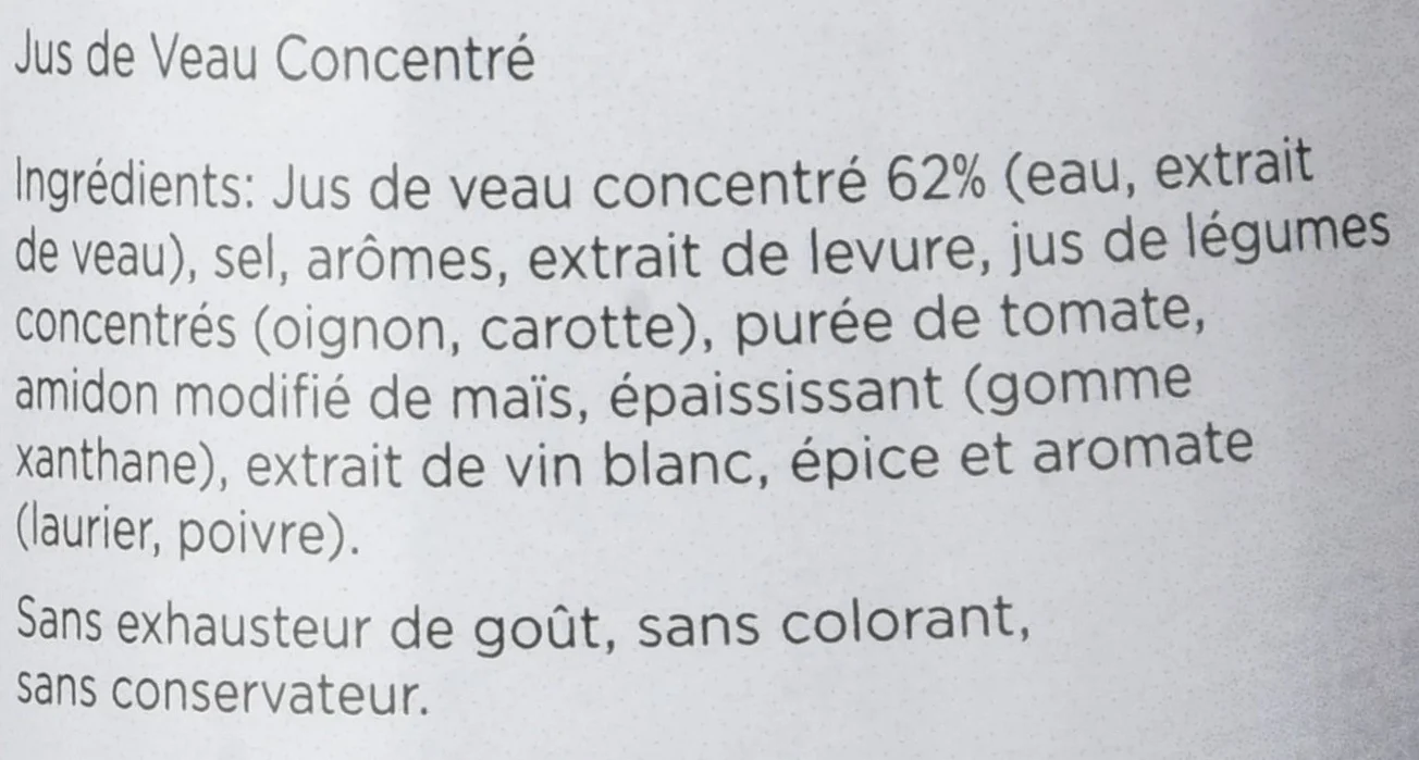 Knorr Professional Jus de Veau Concentré 1l