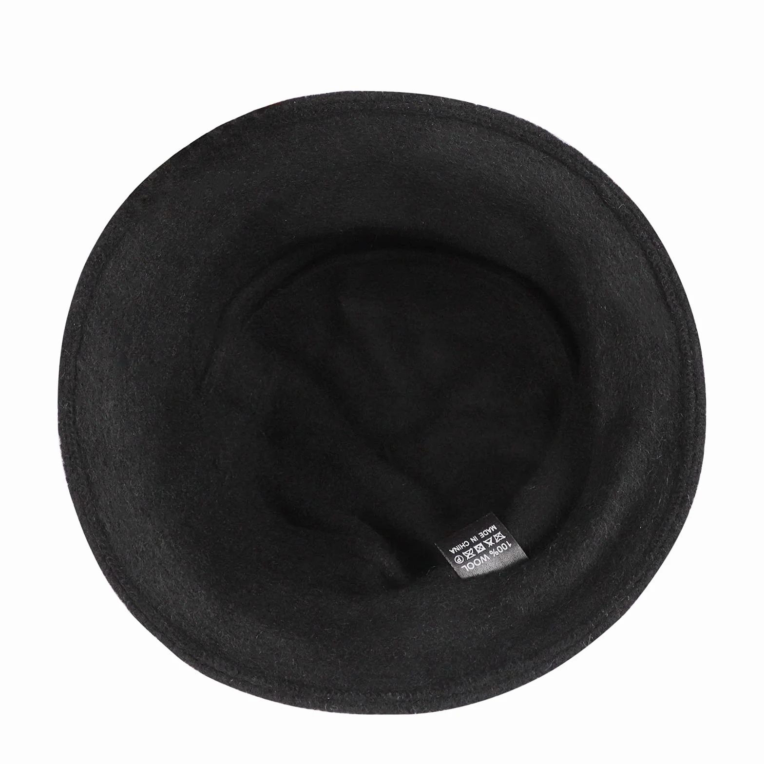 XINCHIA Chapeau bob en feutre de laine pour femme - Chapeau melon vintage tendance unie