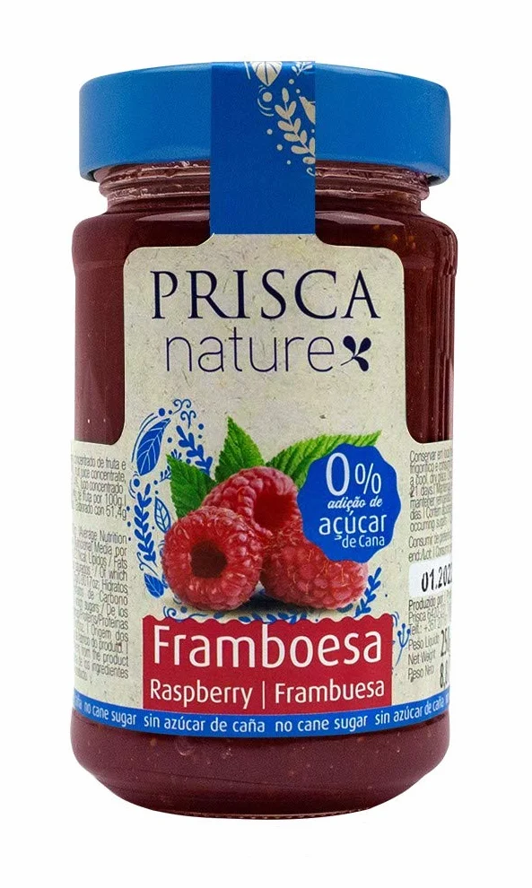 Confiture de Cerises - Framboises - Figues - Sans Sucres Ajoutés - Pack de 3 Unités